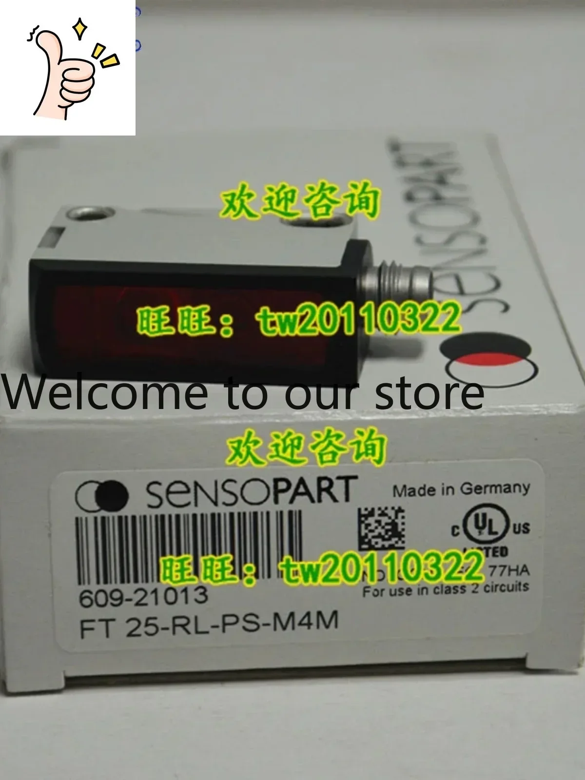 FT25-RL-PS-M4M Nuevo Sensor Fotoeléctrico Alemán Sensopart FT25-RL-PNSL-M4M