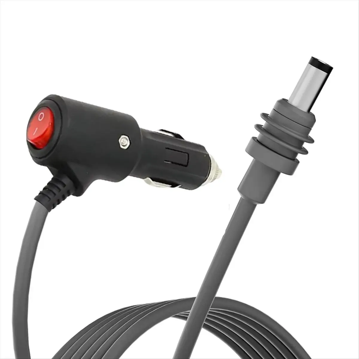 #92B Car Ethernet Power Cable,For Starlink Mini DC Power Cable with on Off Switch, 16.4ft (Gray-Black)
