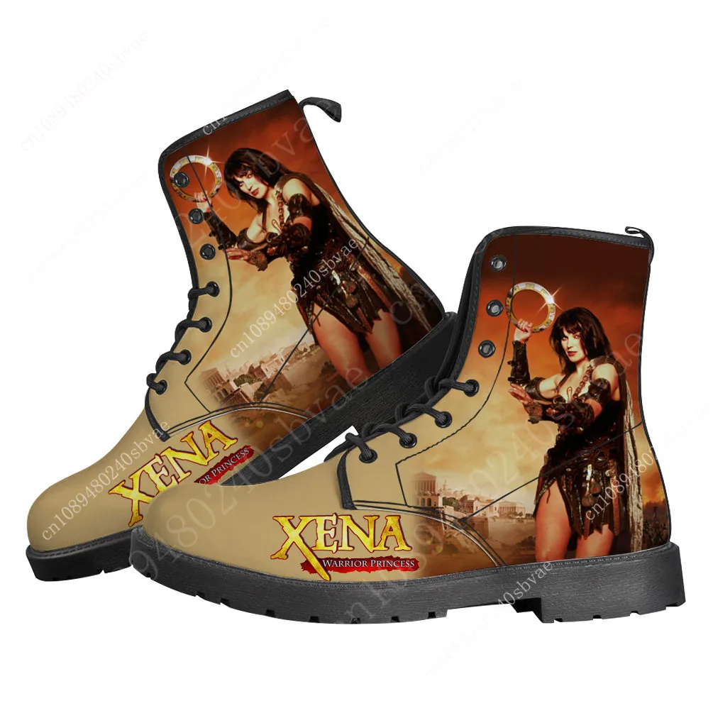 

Xena Warrior Princess Home Flat Boots Z57 Mens Womens Teenager Boot Casual Shoe High Quality Couple Custom shoes Sports Shoes