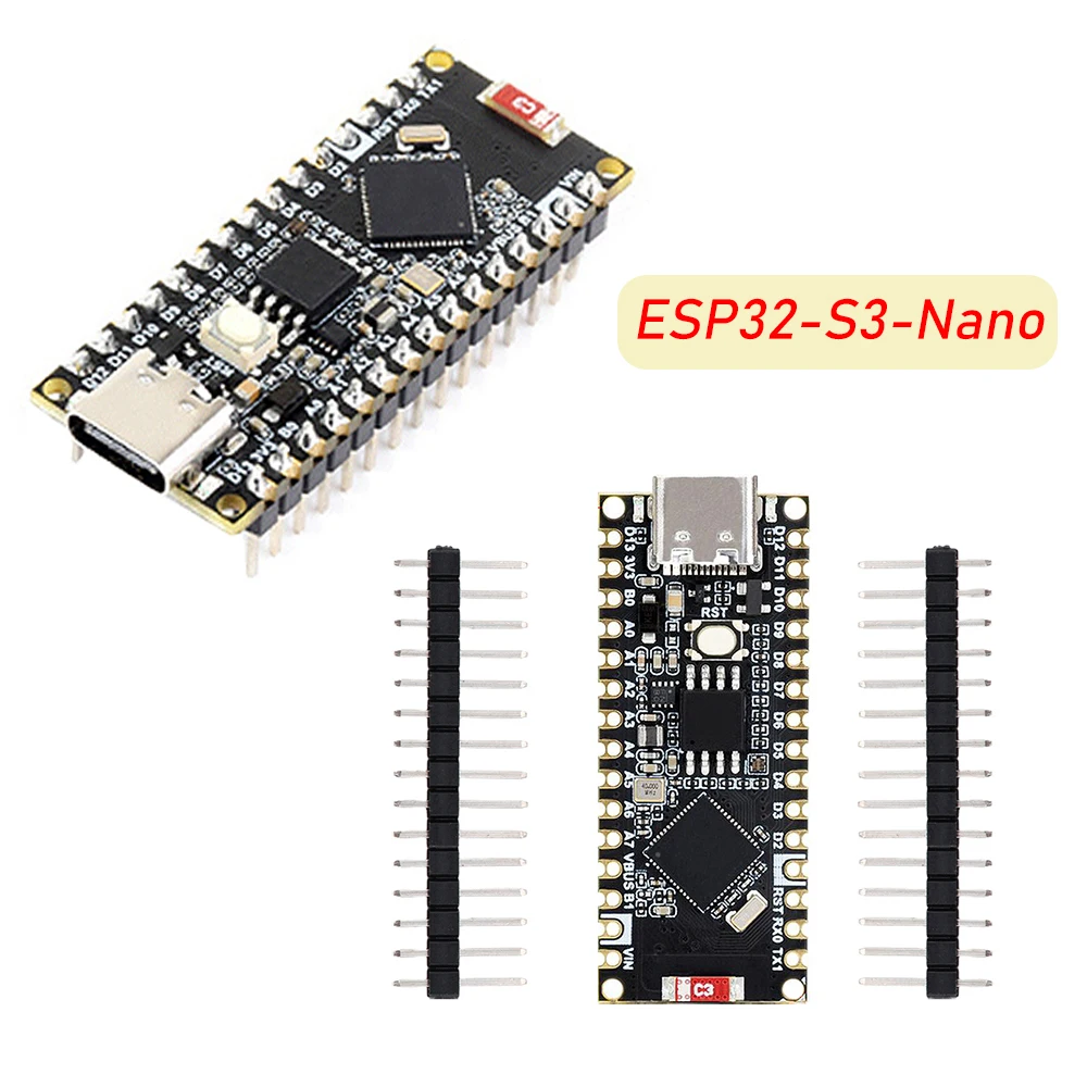 Placa de desarrollo compatible con Bluetooth, ESP32-S3 Nano WiFi tipo C, placa de desarrollo IoT basada en ESP32-S3R8 de 240MHz para Arduino