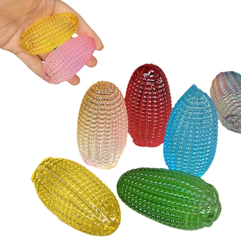 Crystal Realistic Artificial Corn Diy Fake Vegetable Simulation Food Party Decor Photography Prop Home Restaurant Decoration