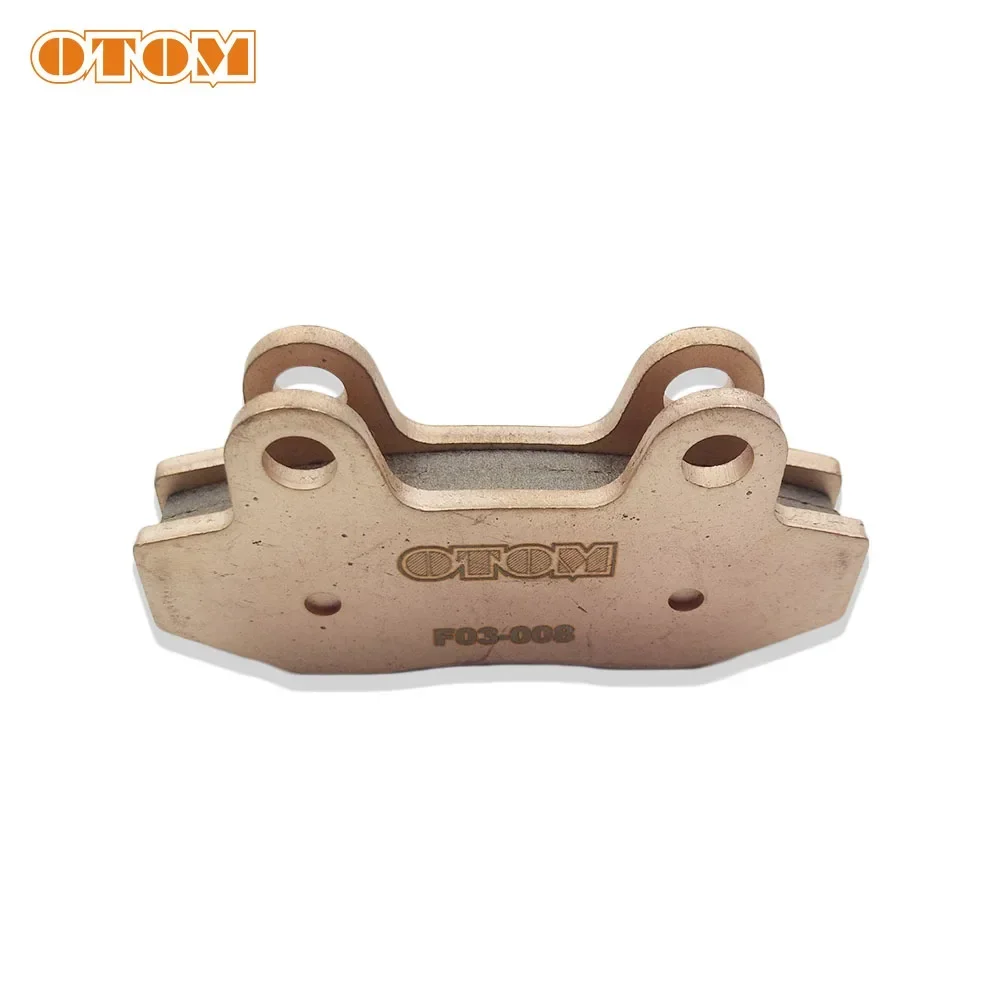 OTOM Motorcycle Front and Rear Brake Pads Copper Sintering Brake Lining For KAYO T4 T6 K6 GUIZUN MX6 KEWS K16 K18 Dirt Bike Moto