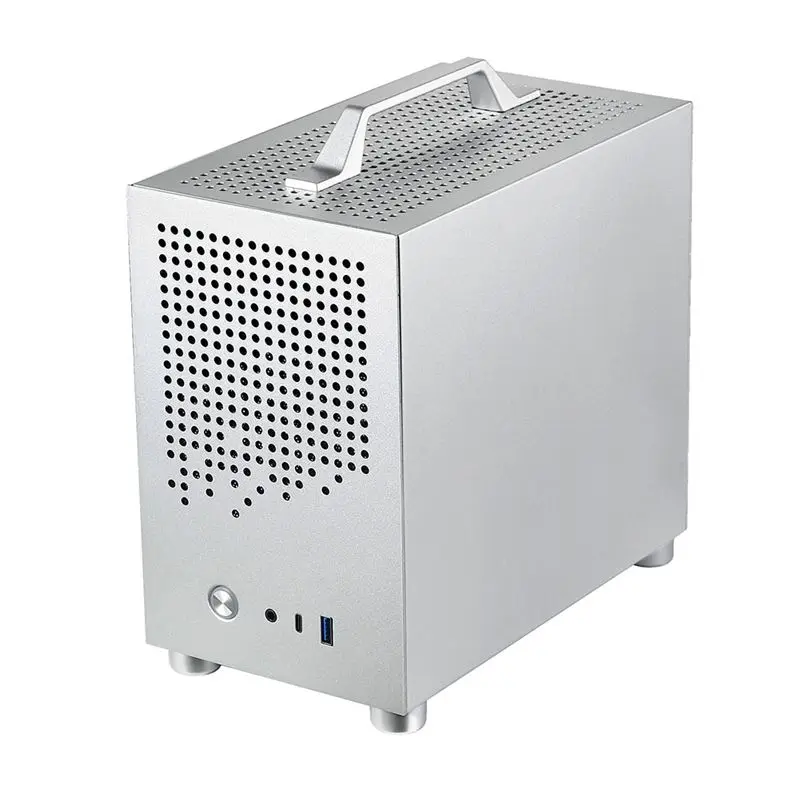 Exquisite-Micro-ITX Case PC Case SKTC A17 SGCC Computer Case Support Micro-ITX Mini PC
