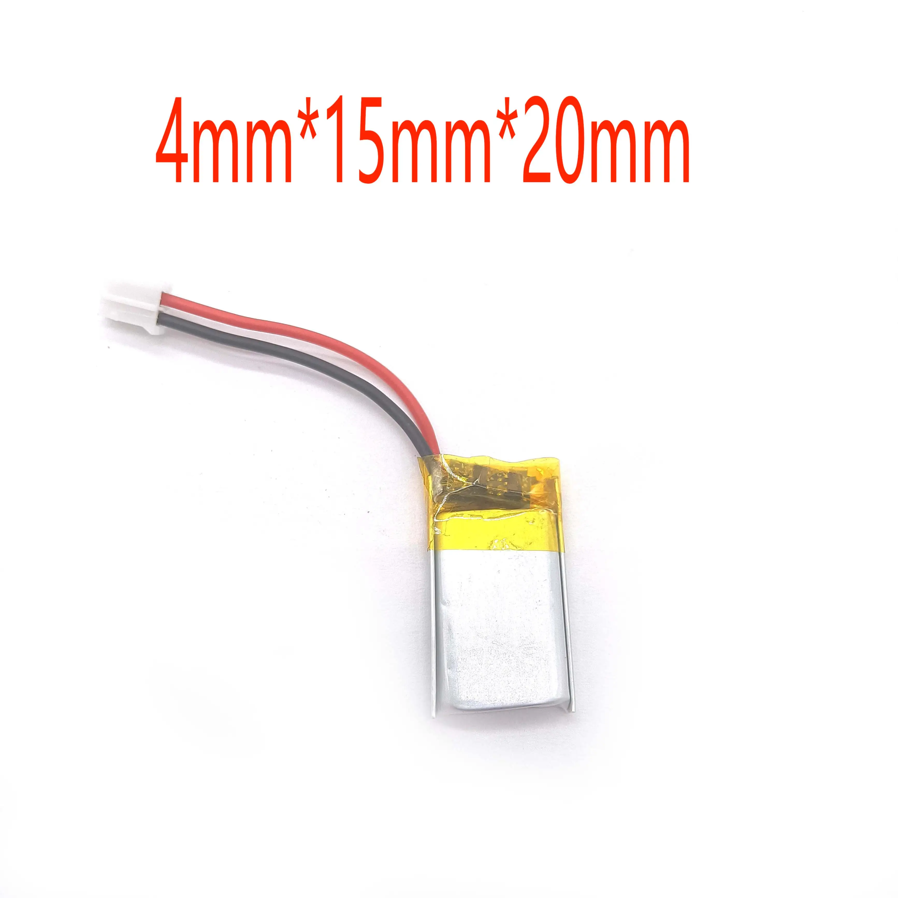 2/5/10/20 Pcs 3.7V 120mAh 401520 Lithium Polymer Ion Battery 2.0mm JST Connector