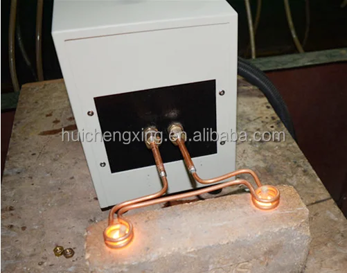 Foshan Manufacturer Semi-automatic Copper Workpiece Induction Brazing Machine