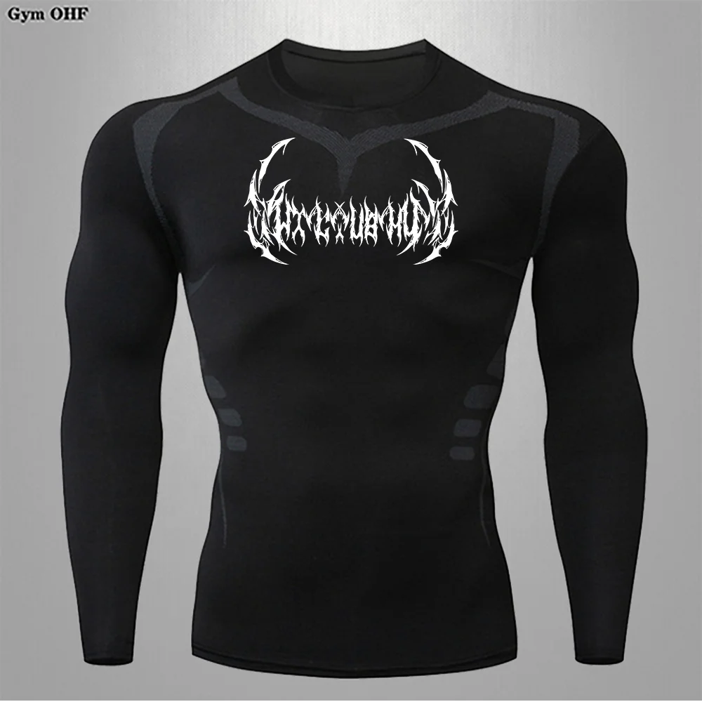 2024 New Fitness T-shirt Men\'s Muscle Gym Compression Sportswear Quick-drying Breathable Sports Shirt S-3XL Men\'s T-shirt MMA
