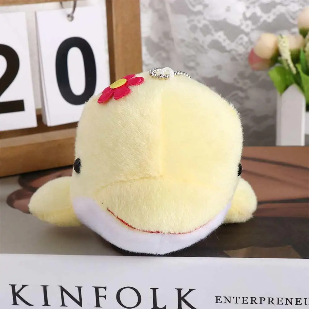 ตุ๊กตาห้อยกระเป๋าสัตว์น่ารักสำหรับเด็ก ตุ๊กตาห้อยพวงกุญแจรูปวาฬ ตุ๊กตาวาฬขนนุ่ม พวงกุญแจตุ๊กตาวาฬ