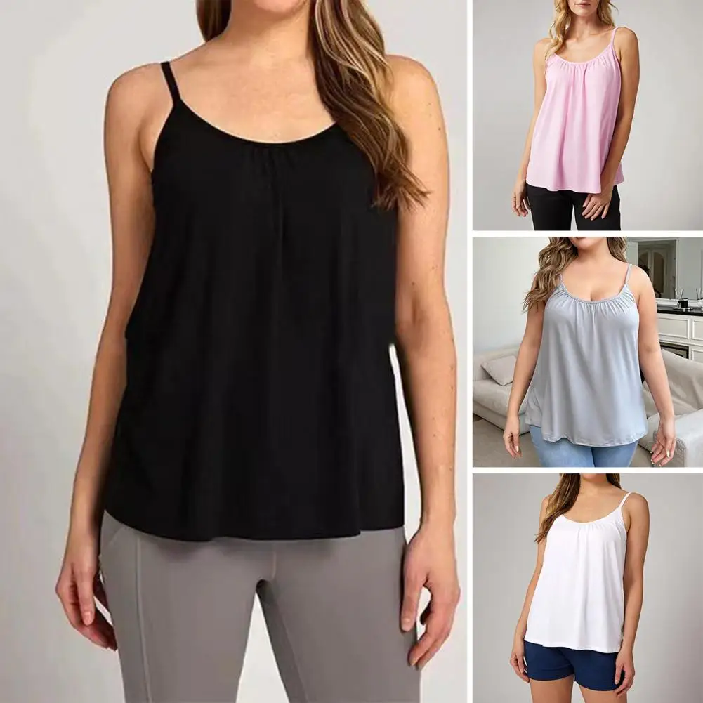 2025 섹시 여성 솔리드 스트랩 탑 여성 오프숄더 숏 베스트 여름 레이디 V넥 슬리브리스 클럽 크롭탑