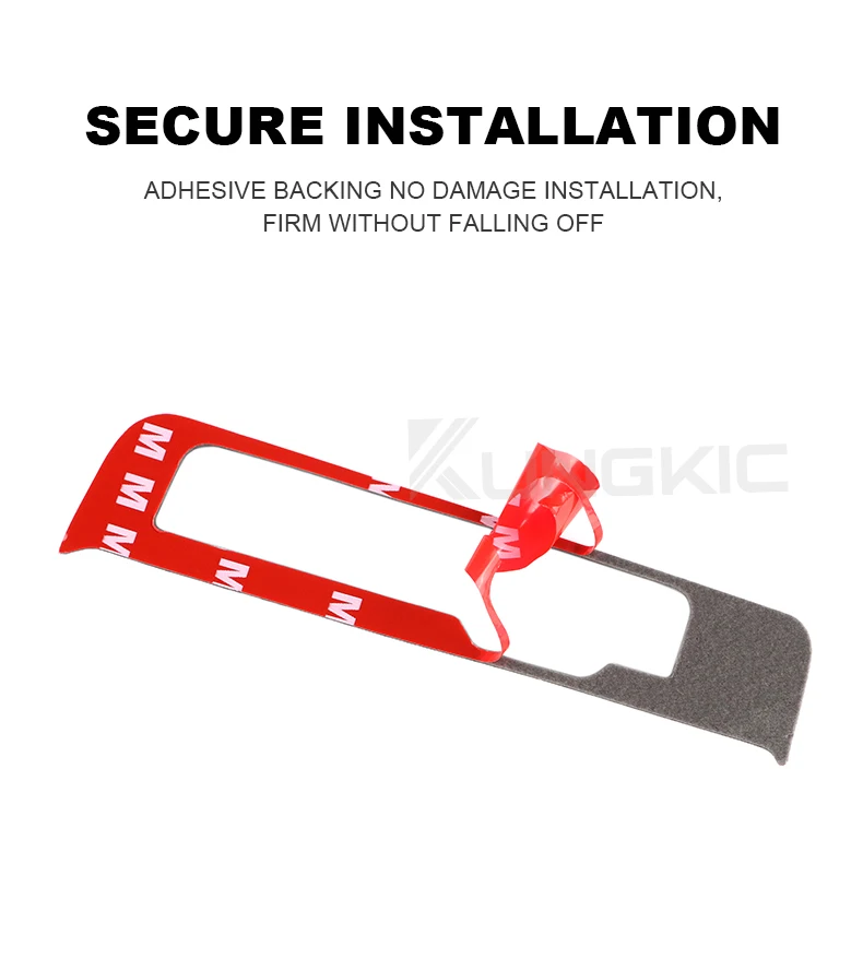 Echter, weicher Carbonfaser-Aufkleber für Audi A4 A5 Q5 2009 2010 2011 2012 2013 2014 2015 2016 Schaltpanelle, Innenraumzubehör – Detail 7