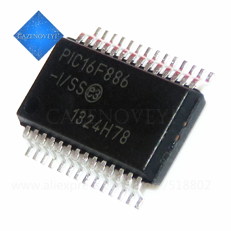 Good product (1piece) PIC16F886-I/SS PIC16F886 16F886 In Stock Can provide image reference