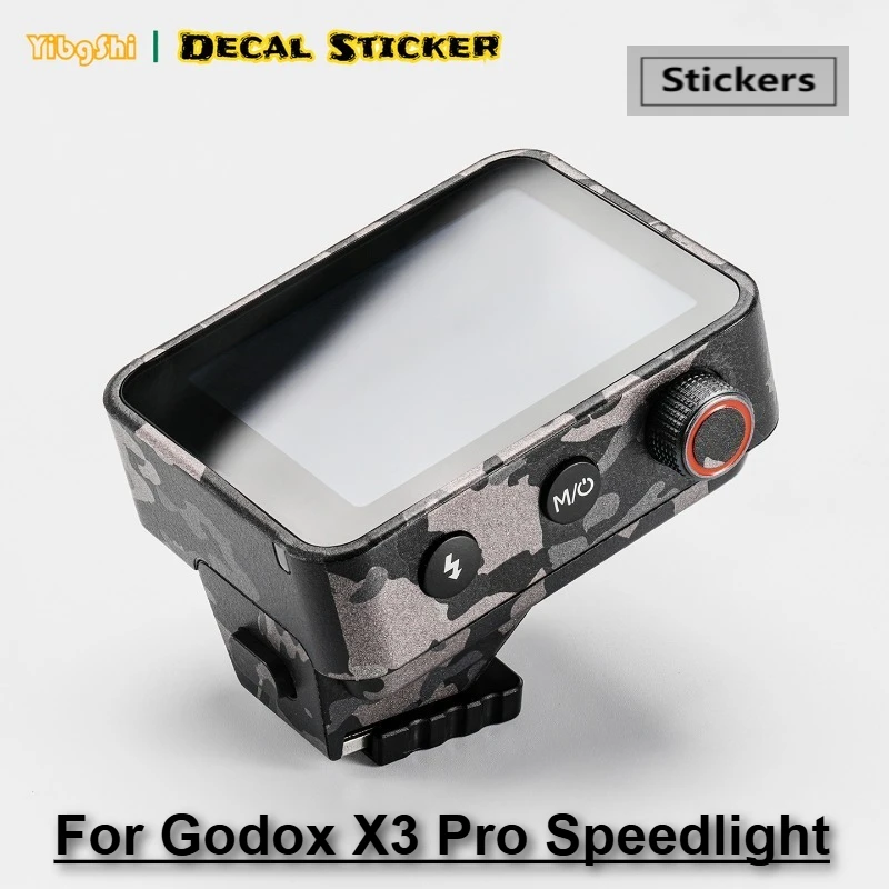 

Для Godox X3 Pro Беспроводная наклейка на триггер вспышки Премиум-наклейка для Godox x3pro Защитная наклейка на триггер вспышки