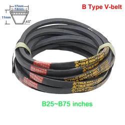 1Pcs B25 26 27 28 29 30 31-75 Inch B Type V-belt Triangle Belt Industrial Agricultural Equipment Transmission Belt