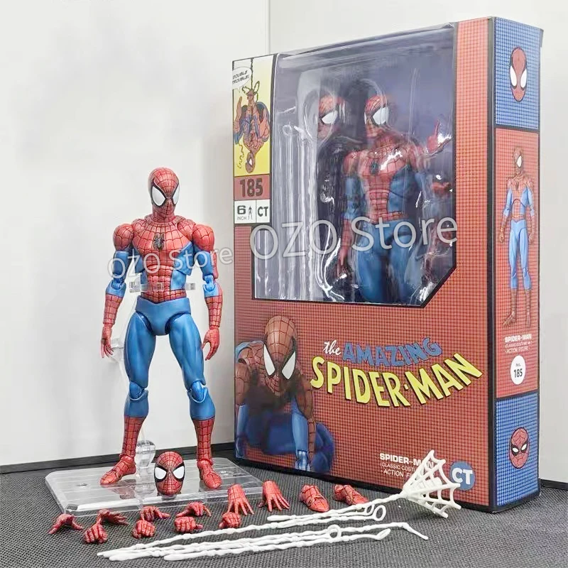 MAFEX スパイダーマン (クラシックコスチュームVer.) No. 185 Amazon.co.jp: MAFEX マフェックス No.185 SPIDER-MAN スパイダーマン