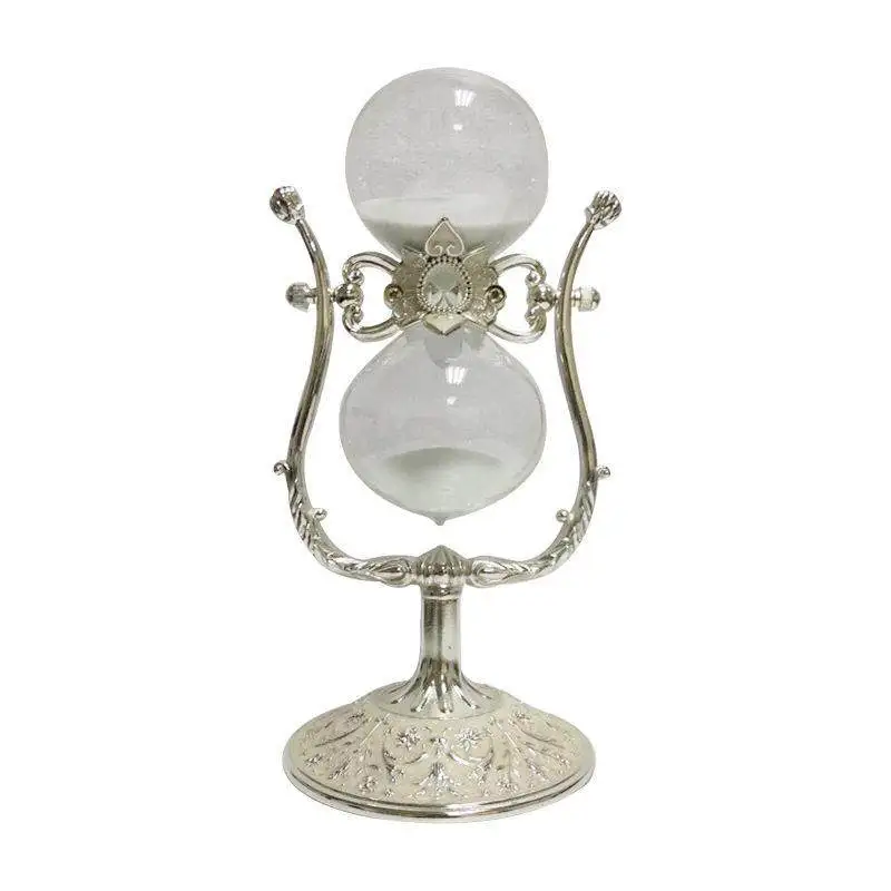U-shaped metal hardware hourglass timer novel home decoration birthday gift jewelry gift