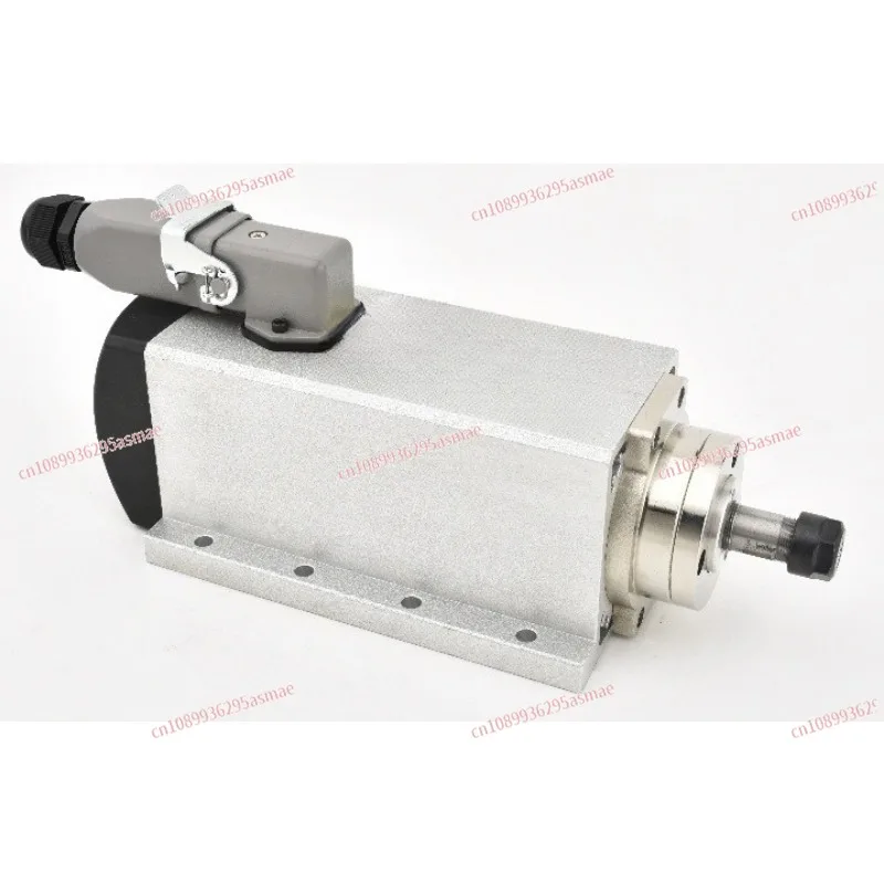 

1.5KW Square Type Air Cooled Spindle Motor with Flange CNC Engraving Milling Tool