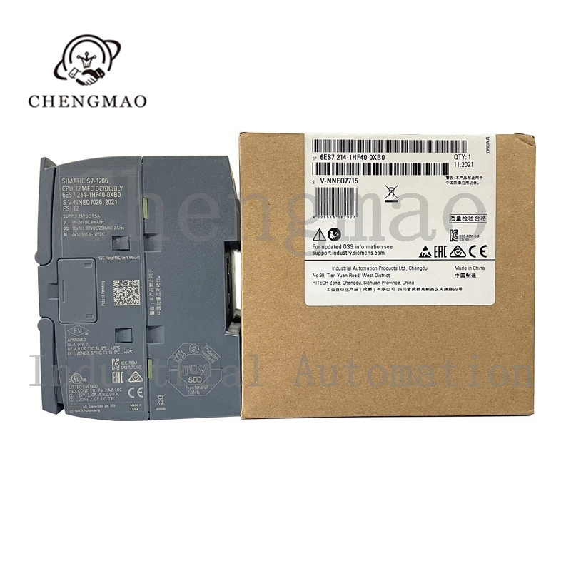 

Original SIMATIC S7-1200 CPU Module PLC 6ES7214-1HG40-0XB0 6ES7214-1HF40-0XB0 6ES7215-1HG40-0XB0 6ES7215-1HF40-0XB0