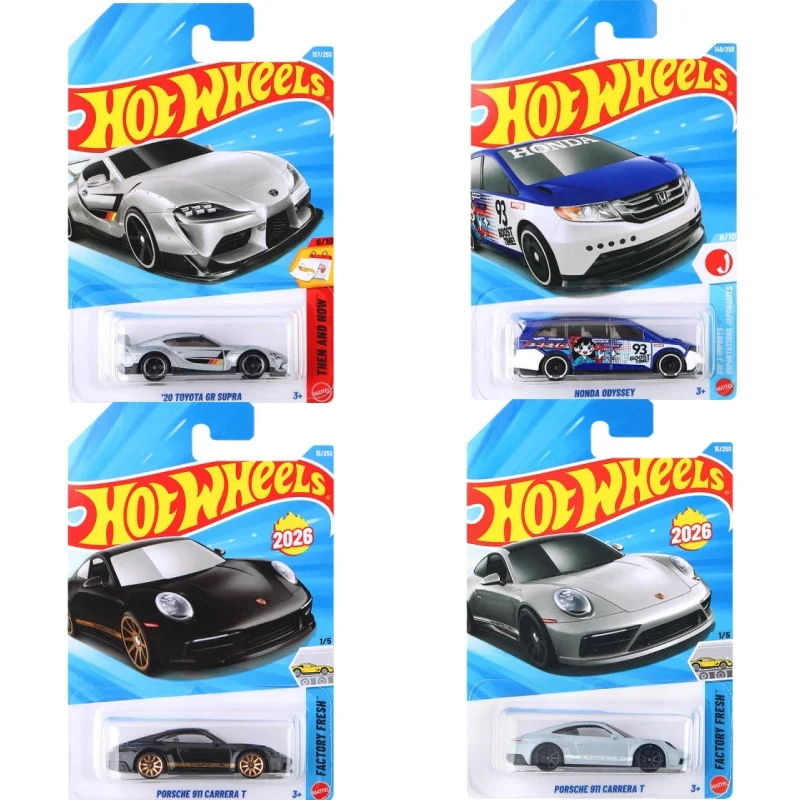 

Hot Wheels Die-Casting Alloy Car Model 1:64 Porsche 911 Karalei Honda Odyssey Toyota Gr Speedmaster Car Model Boy Toy Gift