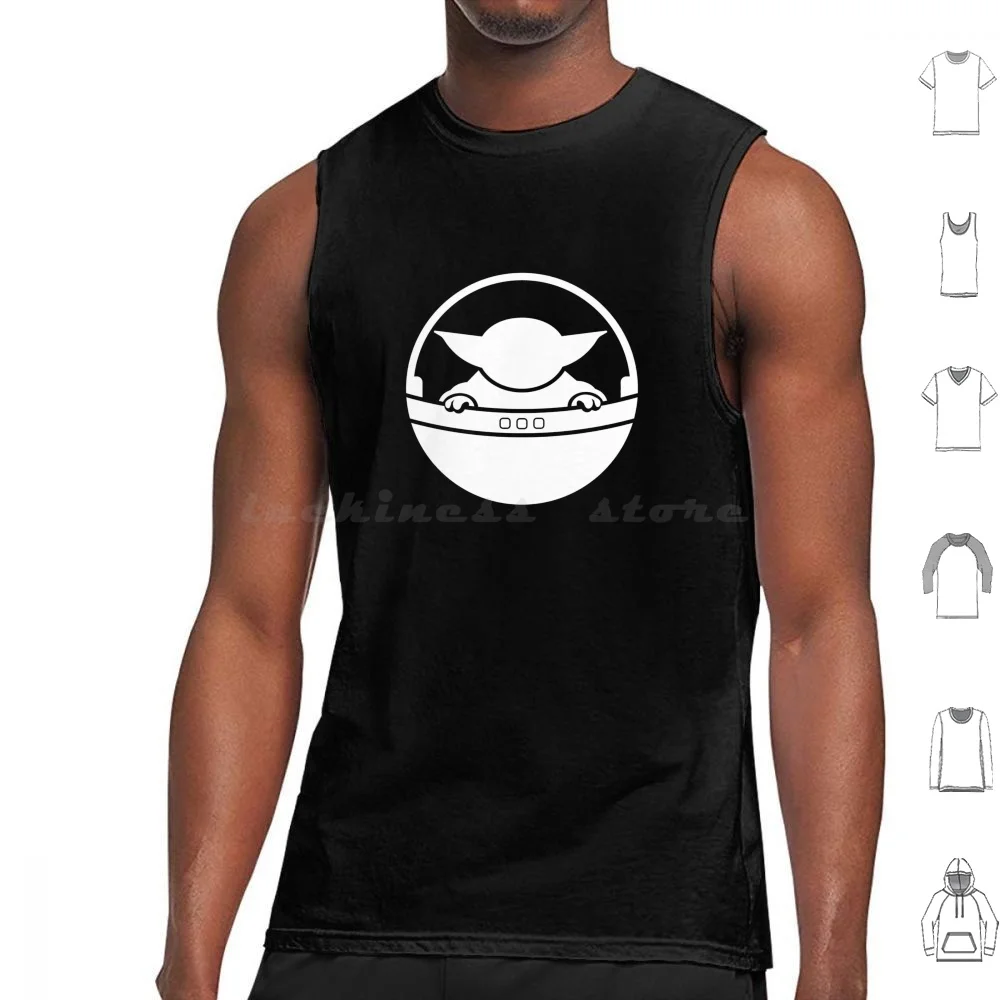 Baby On Board Minimalistic White Tank Tops Print Cotton Baby Funny Parody Car Sw Jedi Stars Series Netflix Beautiful