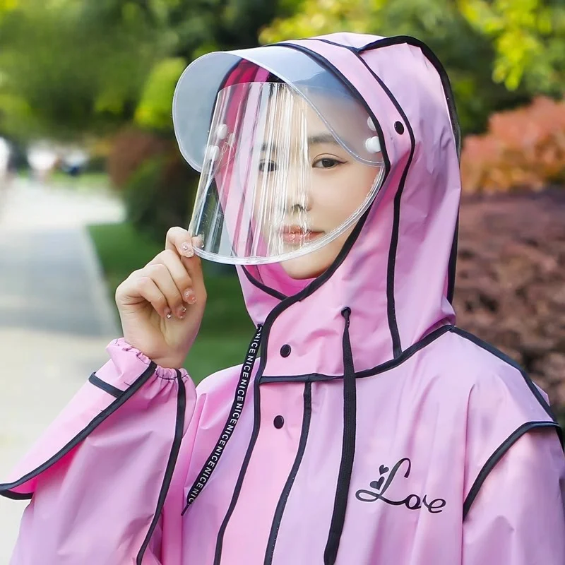 

Утолщенный удлиненный дождевик для мотоцикла и велосипеда, цельный, для взрослых, на все тело