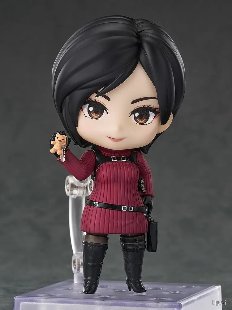 Q-Version Kurzhaar-Nendoroid 2761 Ada Wong Anime-Figur Modell Spielzeug Bewegliche Gelenke Sammlerstück Desktop-PC-Gehäuse-Ornament Fan-Geschenk – Detail 1