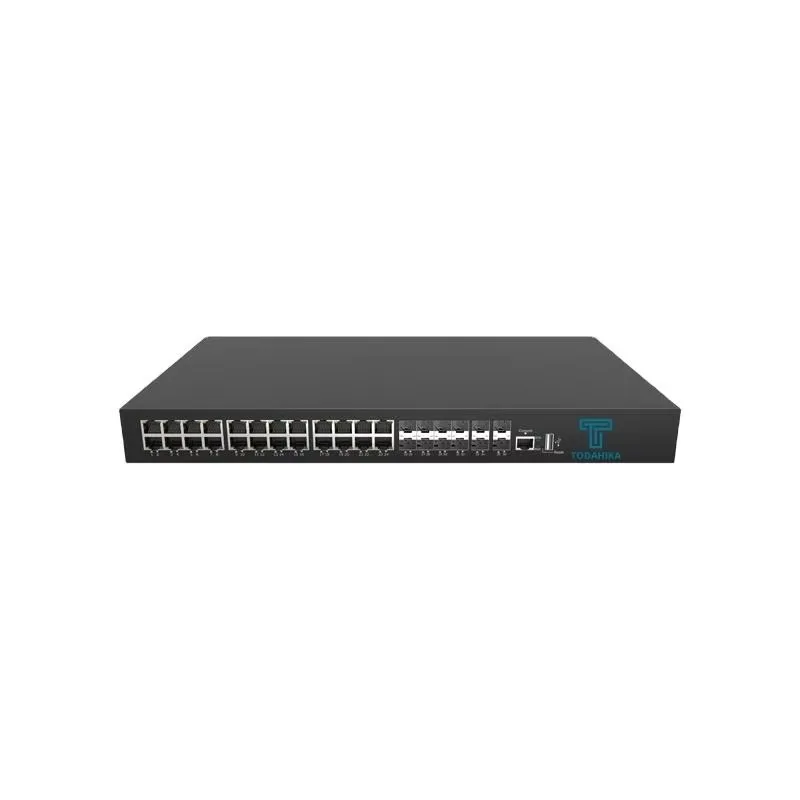 PoE Network Switch for Power and Data Over Ethernet in One Device