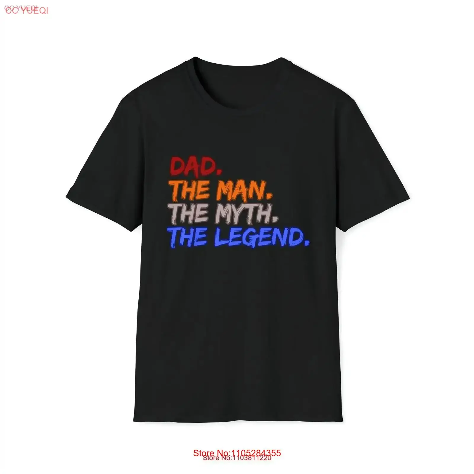 Man Myth Legend T Shirt Dad tee vintage Washed Soft streetwear Slightly Comfortable Stylish graphic homme Top For Everyday Wear
