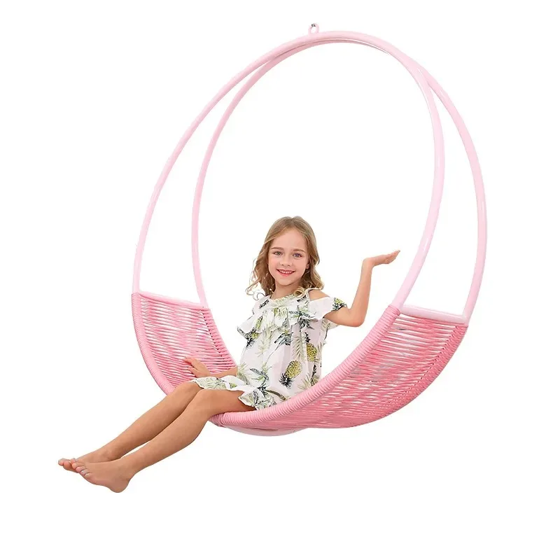 Rope net tribe rope weaving creative moon swing chair hammock park balcony B&B scenic spot leisure home rocking chair