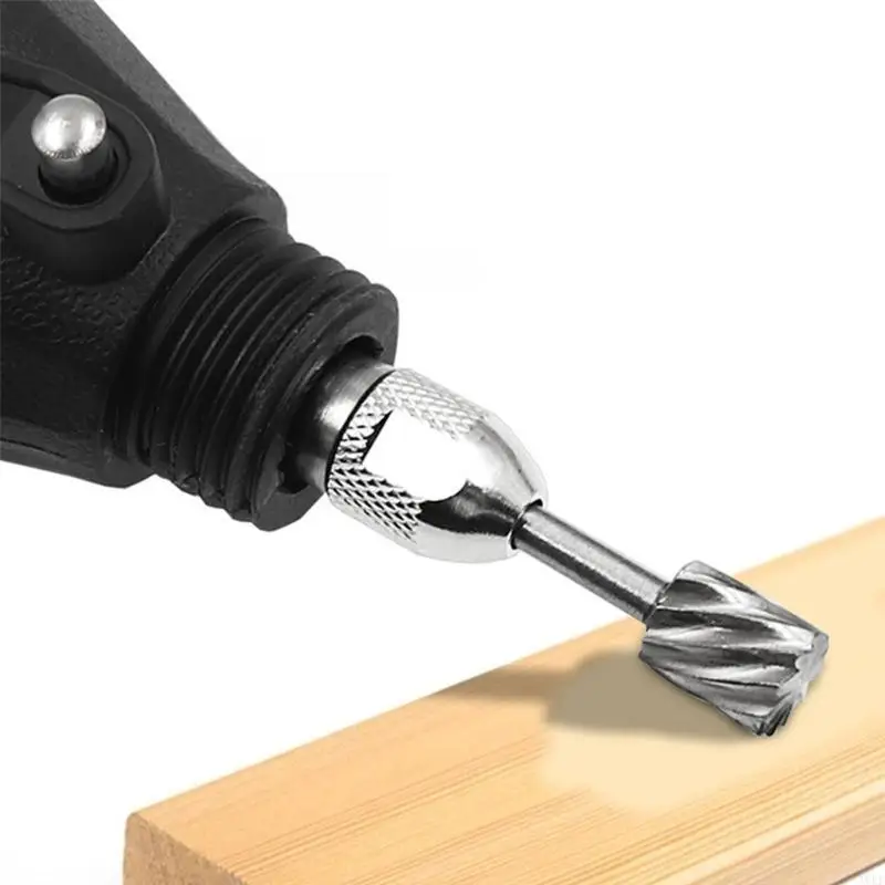 

A0KE 6PEECES CARBIDES BURR SET 3 -миллиметровый хвостокополосные карбиды Burr Set Head Die Ginder Bit для DIY металлическая