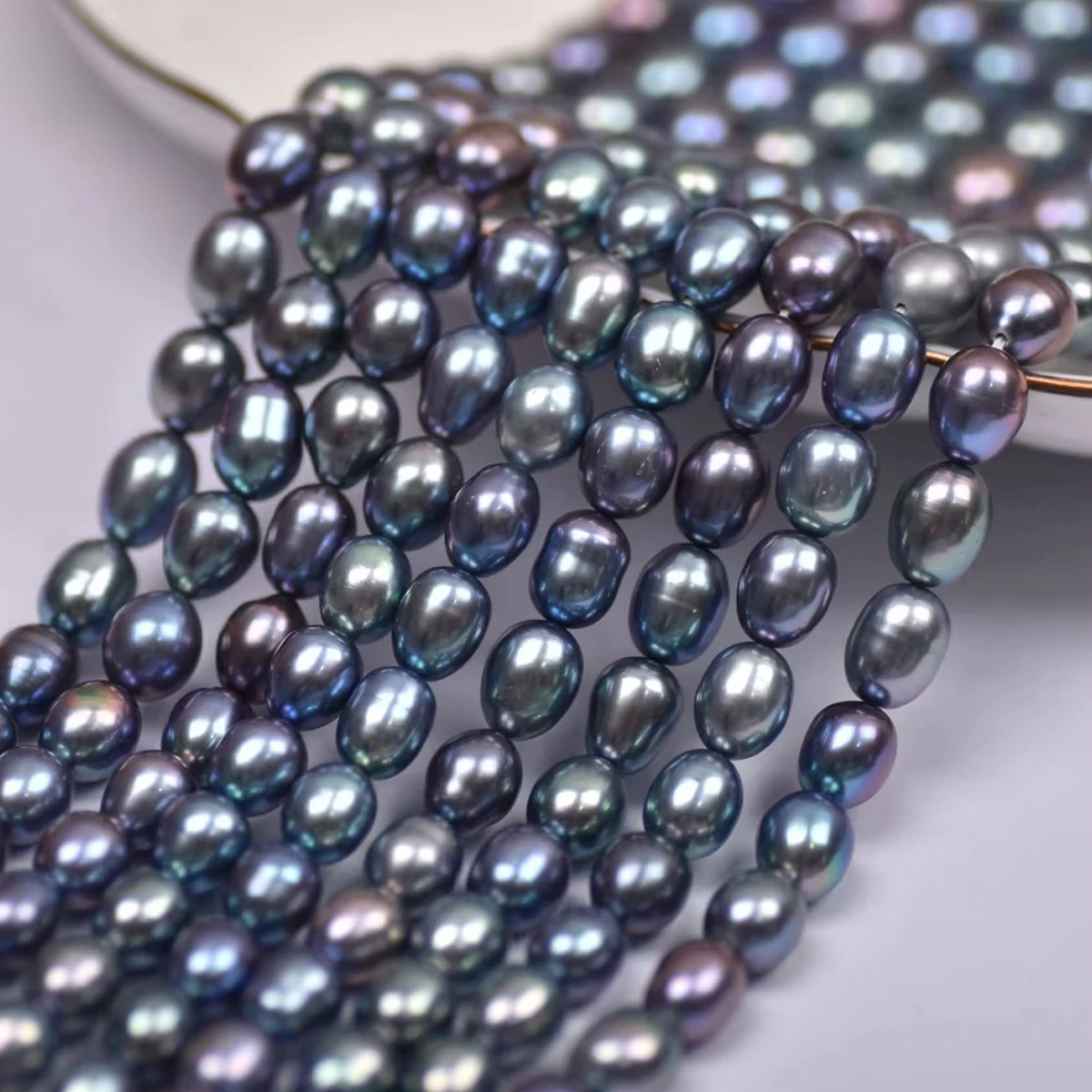 4-5mm High Quality AAA Natural Freshwater Pearl High-gloss Rice-shaped Beads for Jewelry Making DIY Necklace Bracelet Accessory