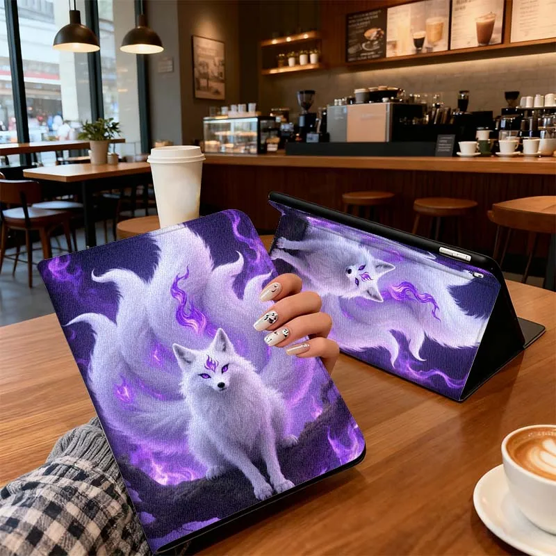 

Nine Tailed Fox World Pattern For Xiaomi Redmi Mi Pad 4 5 6 6s 7 8 SE Pro 2 11 Plus Max 12.4 11 11.2 12.5 8.7 inch Tablet Case