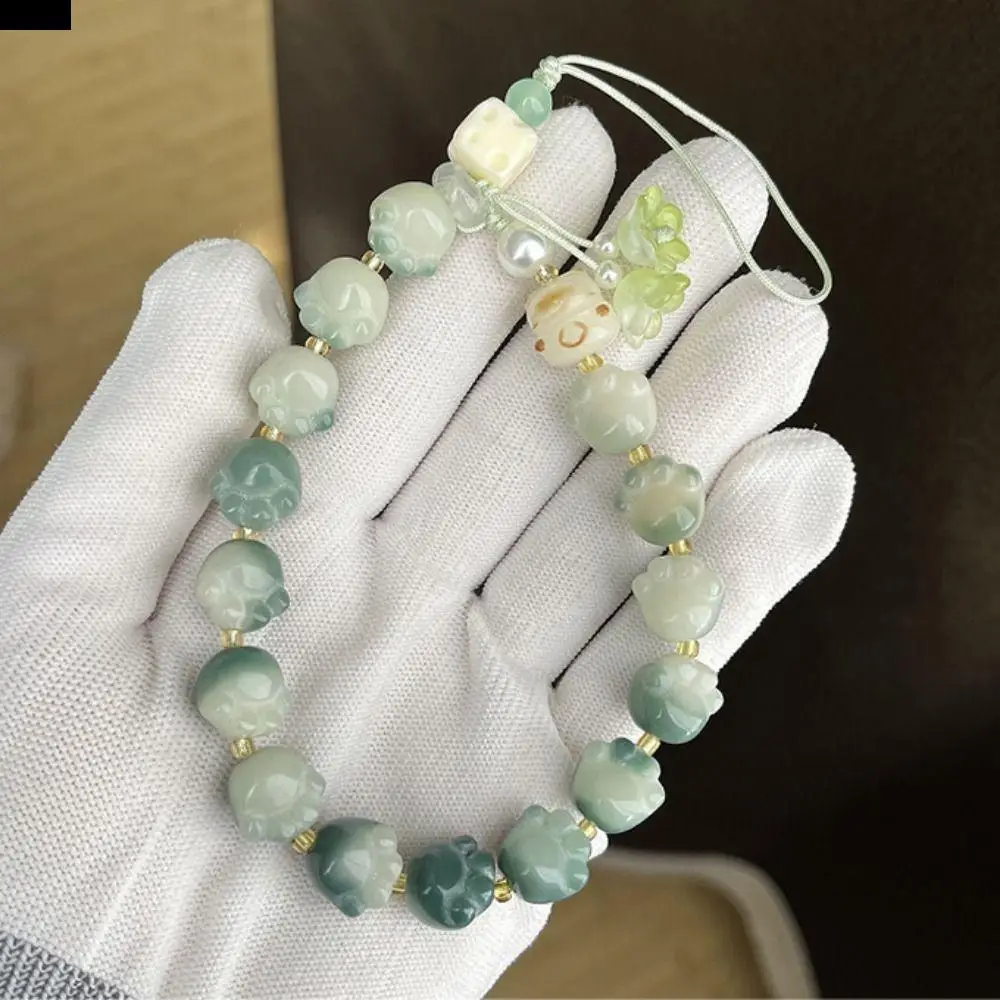 

Sweet Girls Cell Phone Strap Anti Loss Sling Beaded Phone Lanyard Charms Aesthetic Beads Phone Chain Phone Accessories