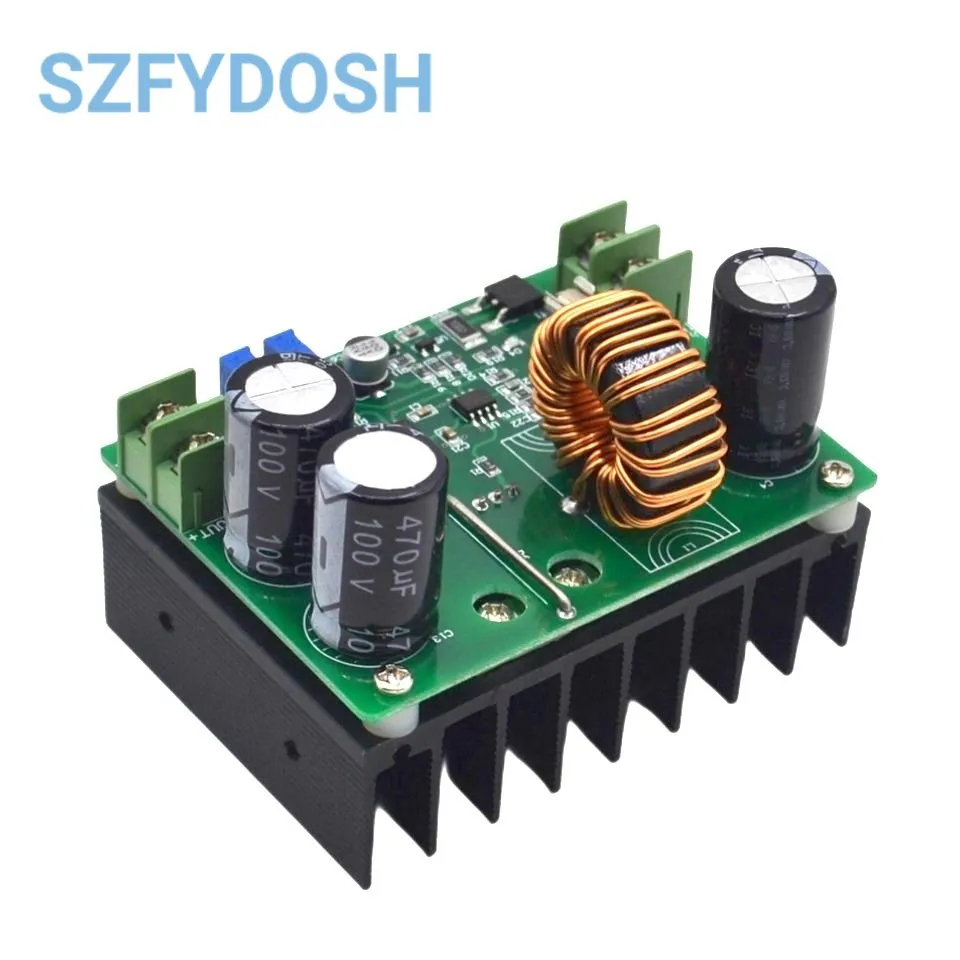 600W DC-DC Boost Converter 10V-60V To 12V-80V 10A Step Up Power Supply Module Adjustable Constant Current Voltage