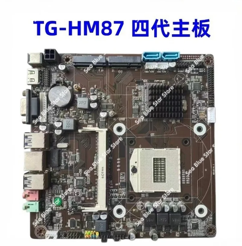 TG-HM87 Mini All-in-one Computer Main Board Support Fourth Generation Notebook CPU DDR3 Second-hand Disassembly Main Board