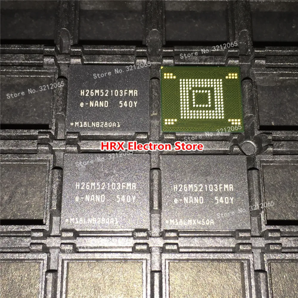 100% nowy oryginał H26M52103FMR BGA EMMC H26M52103FMR H26M52103FMRE-NAND
