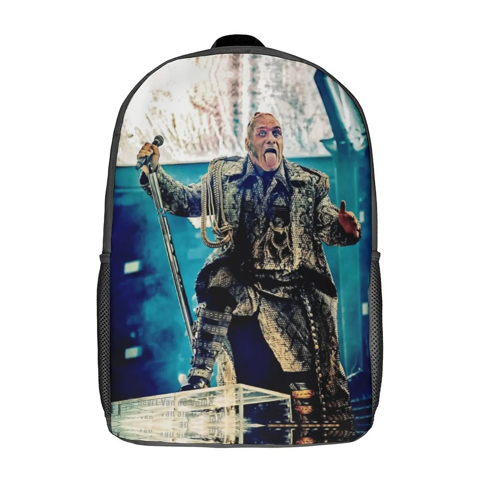 

3 in 1 Set 17 Inch Backpack Lunch Bag Pen Bag Till And Lindemann in Concert Secure Unique Comfortable Summer Camps Field Pack