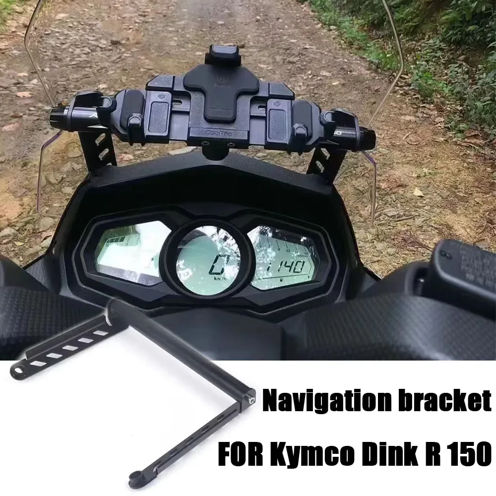 Mobile Phone GPS Plate Bracket Support Holder For Kymco Dink R 150 DinkR150 Dink R150 Motorcycle Navigation Stand Holder