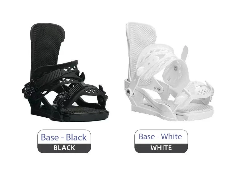 Personalizzazione per principianti Legature da sci Base resistente e robusta Chiusura per scarpe da snowboard per uomini e donne