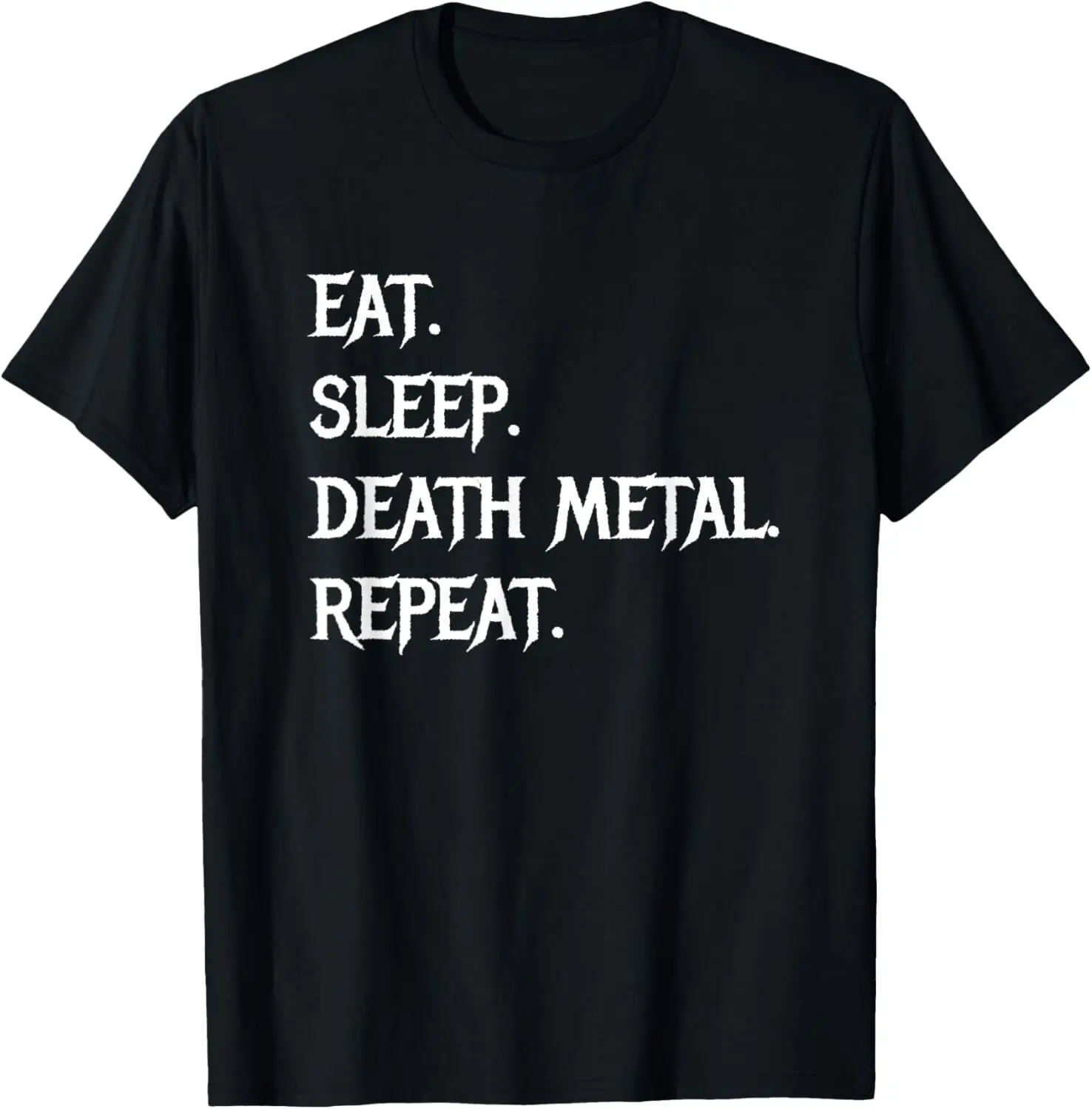 

Футболка Eat Sleep Death-Metal Repeat Funny Saying
