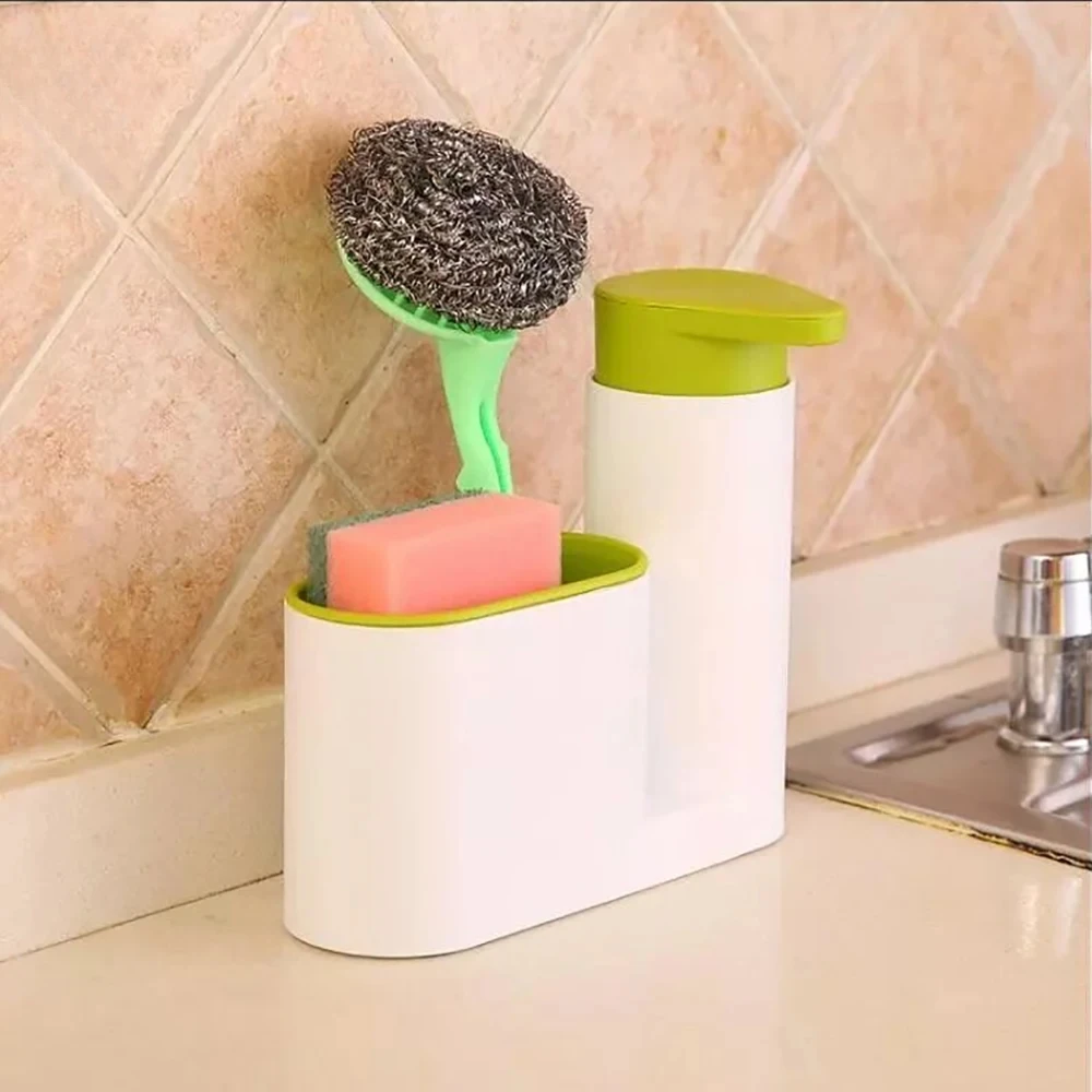Contenitore per dispenser di sapone per shampoo da cucina Il più recente contenitore portatile per shampoo per sapone liquido pratico in plastica per bagno domestico 1 pz