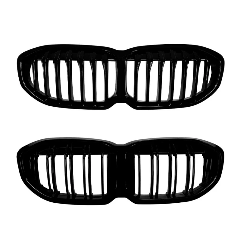 ABS New Single-Line Double-Line Night Glow Grille Protective Net Includes Screws Exterior Modification for 1 Series F40