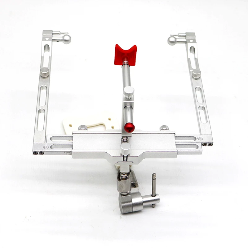 

Dental arch fully adjustable jaw frame universal joint row plate transfer table pith magnetic base fork dental technician