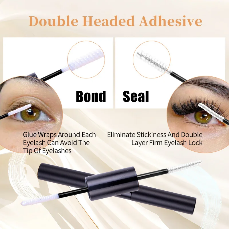 مجموعة رموش صناعية مكونة من 240 مجموعة - مجموعة رموش صناعية ضخمة وطبيعية ومجعدة مع أدوات تطبيق