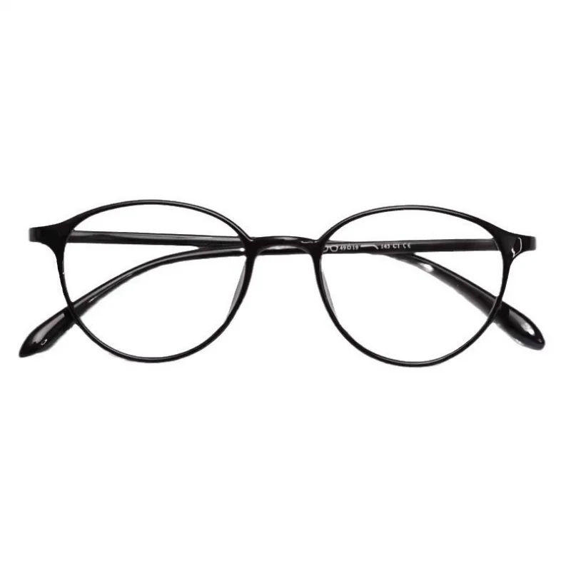 Retro Round frame anti-azul luz óculos mulheres homens ultra-light computador de bloqueio óculos lente perna moda óptico espetáculo