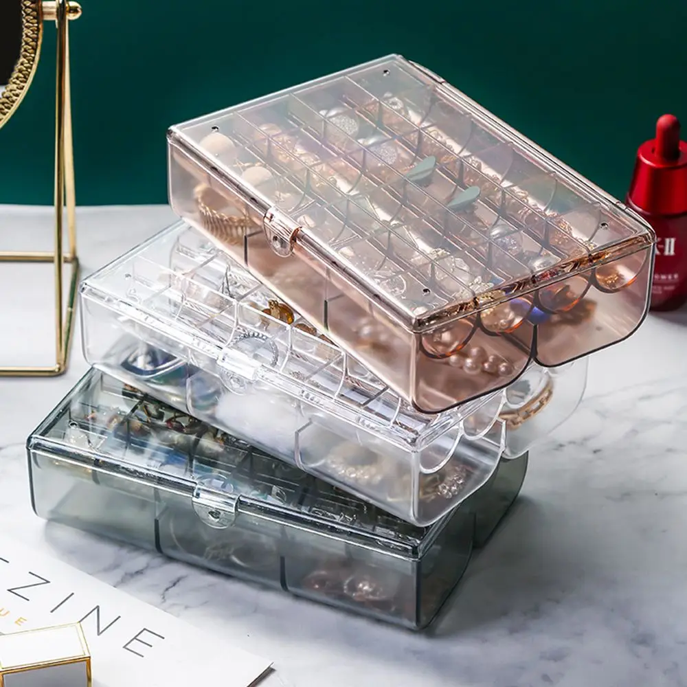 

Necklace Rings 38 Grid for Women Girls Jewelry Storage Box Earrings Bracelets Jewelry Organizer Box Jewelry Display Case Holder