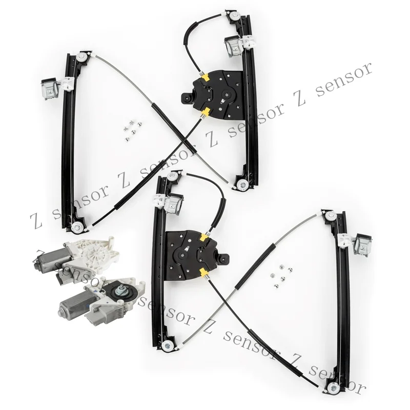 RRR+ 2X Electric Window Lifter With Motor Front Left Right For Peugeot 607 9D 9U
