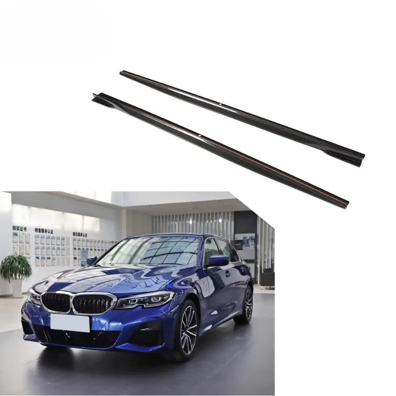 

G28 G20 Carbon Fiber Car Side Skirt for BMW New 3 Series G20 320 330 340 Sedan Wagon M Sport 2019-2022