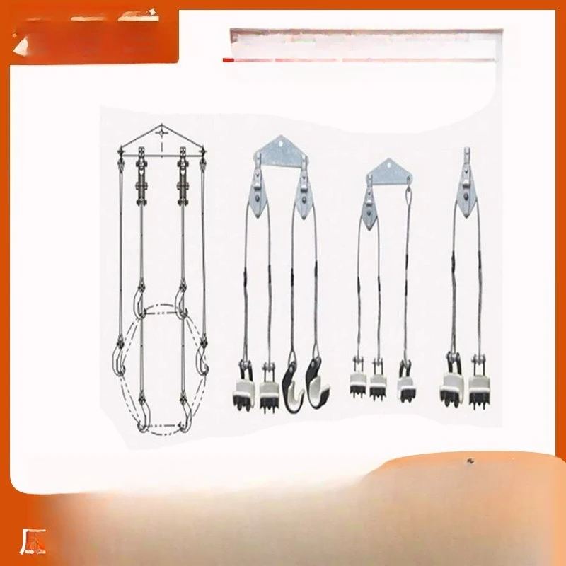 

Job Vertical Double Wire Lifter Split Eight Split Lifting Hook Four Split Ground Wire Lifter