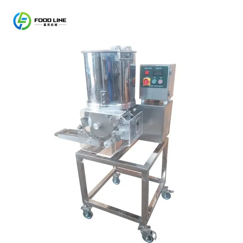 Large Scale Burger Patty Molding Machine Automat Meat Pie Make Machine Meat Pie/Patty Forming Machine