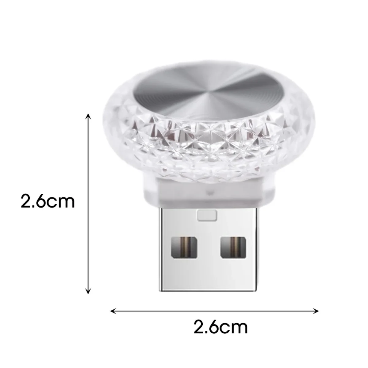 Car USB Ambient Lights LED Color Night Light Without Modification Car Interior Ambience Light Decoration Indoor Home Lamp image 5