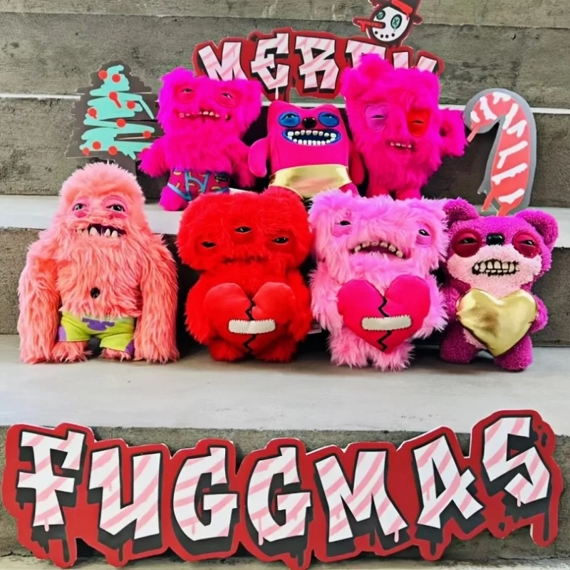 New Genuine Fuggler Genuine Sprout Monster Fang Ke Ya Bao Gold Rush Series Ugly And Cute Plush Doll Decoration Funny Gift